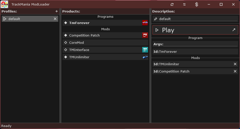 ModLoader Interface